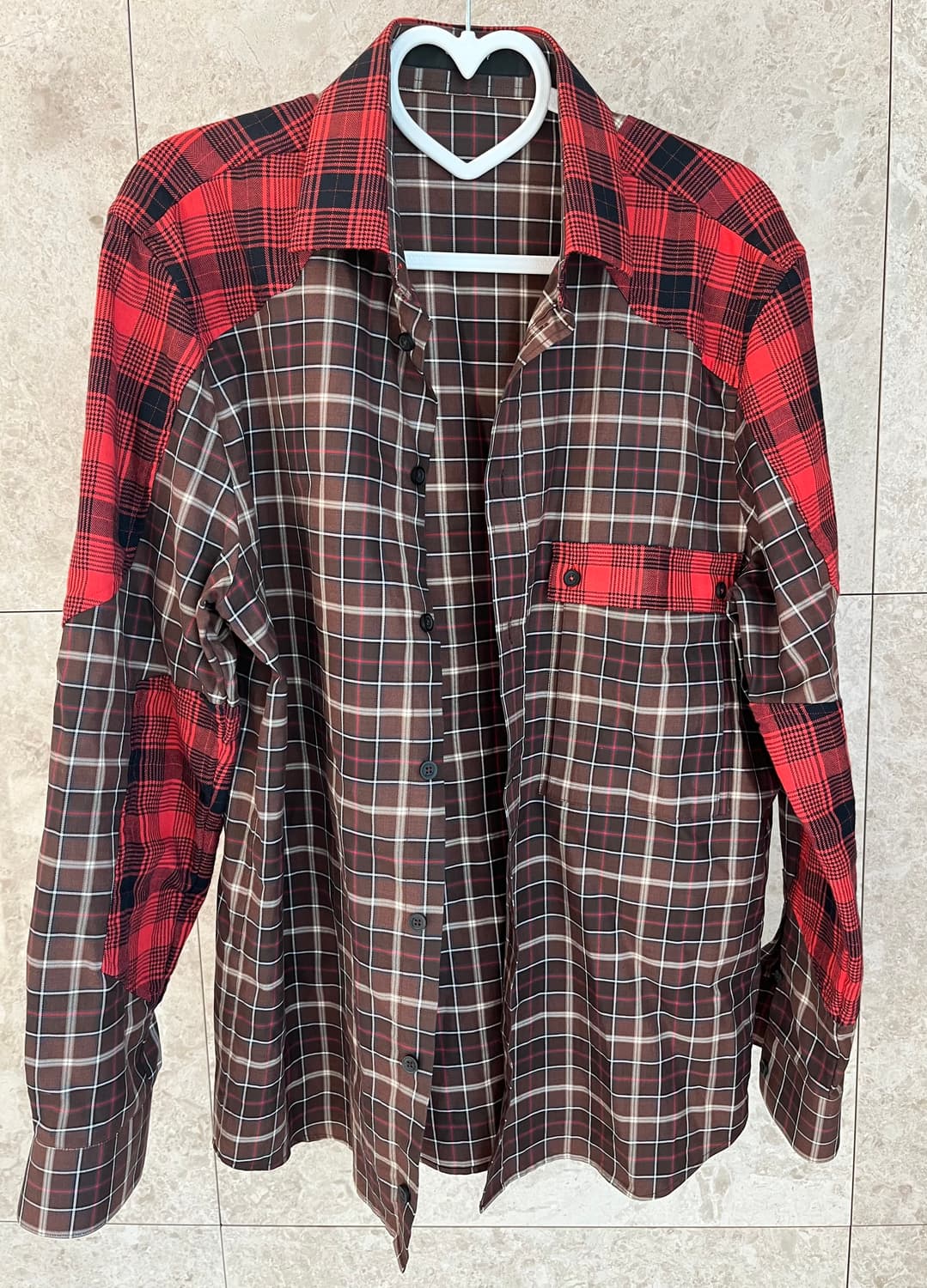 Givenchy 체크 셔츠 40사이즈(L~XL) 정품 상품이미지7