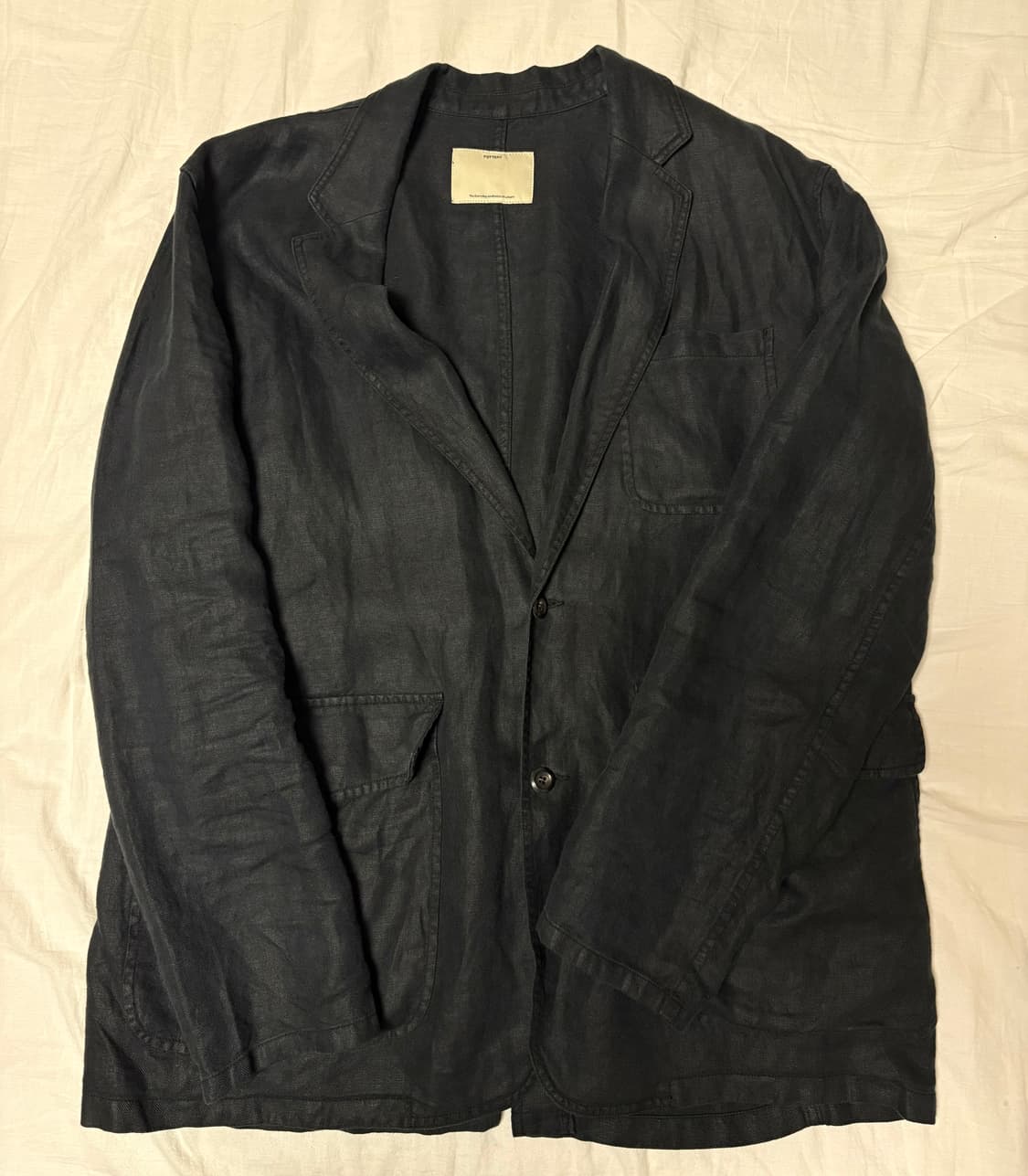 포터리 아이리쉬 린넨 컴포트 블레이저 5사이즈 상품이미지1