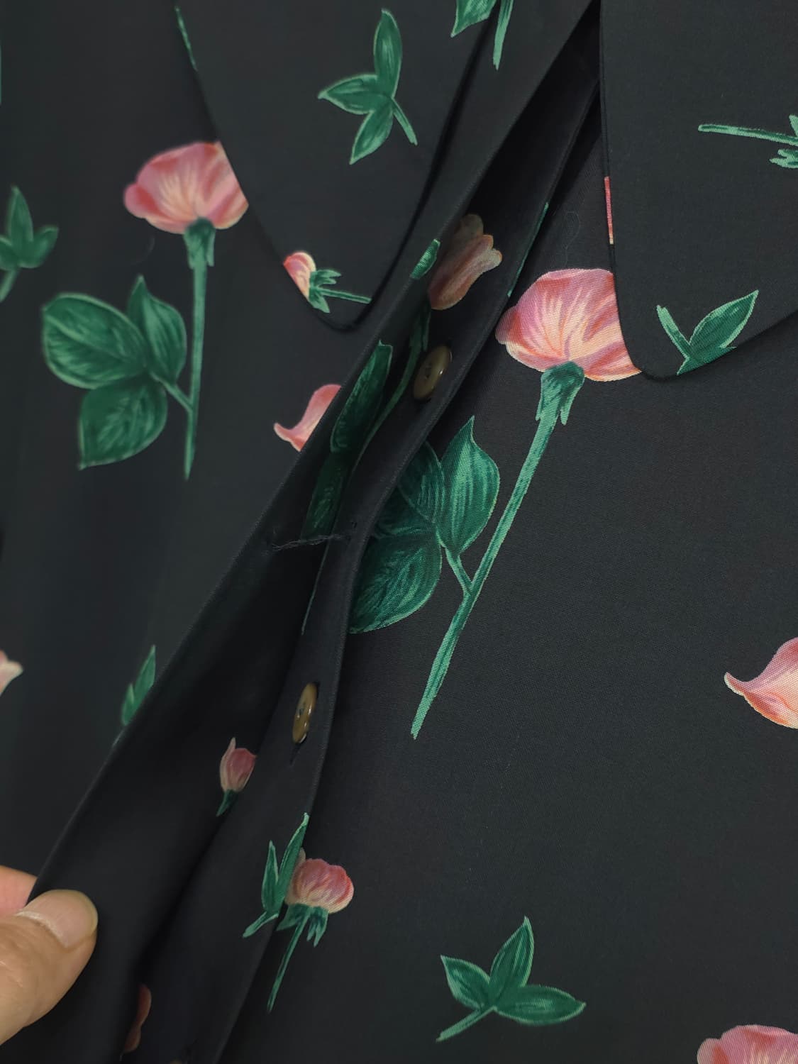 실크100% 블라우스 상품이미지4