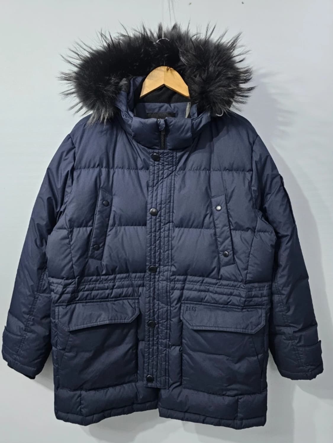 닥스 남성 라쿤털 패딩 네이비 105 상품이미지1