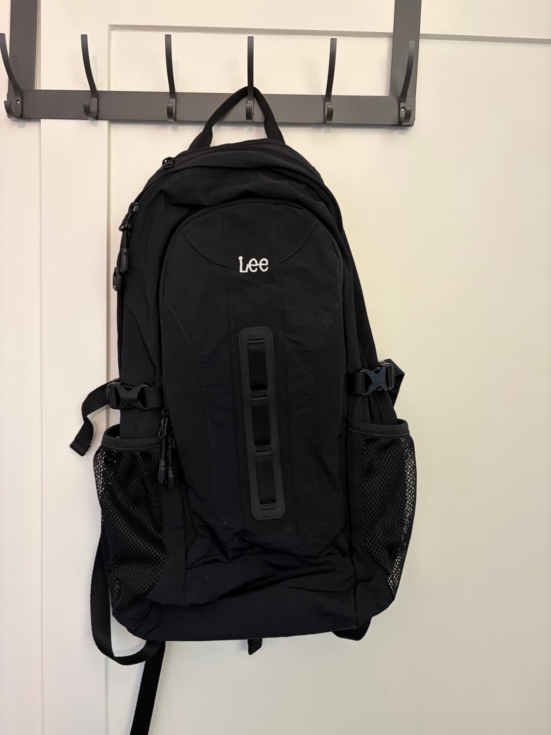 Lee 나일론 블랙 백팩 상품이미지2