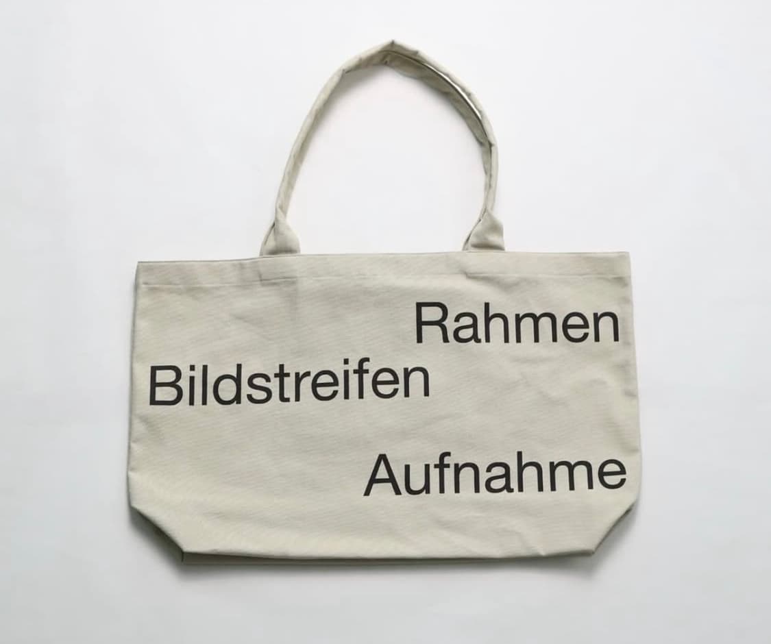 새상품) enorum Film Tote Bag 숄더 에코백 베이지 상품이미지1