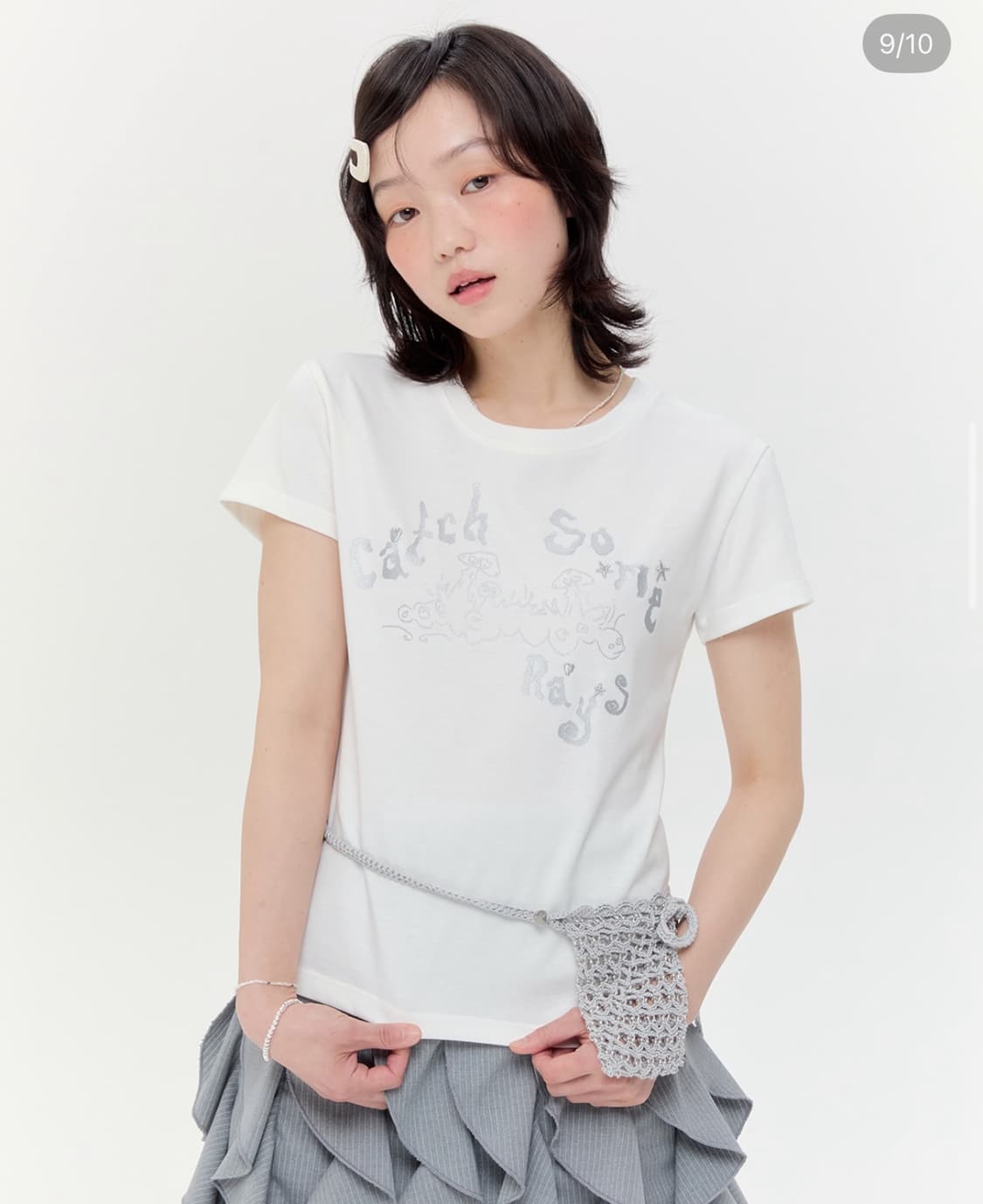타입서비스 Catch Embroidery T-Shirt 상품이미지1