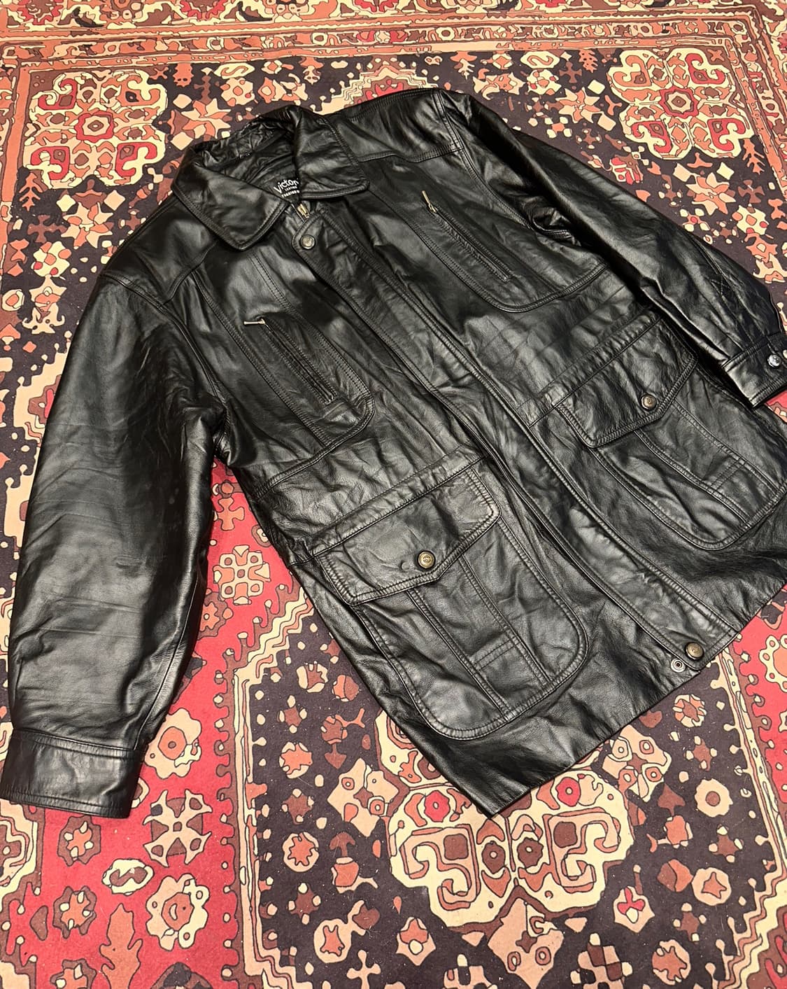 ( L-XL ) 가죽자켓 가죽카코트 가죽코트 레더자켓 가죽자켓 양가죽 상품이미지3