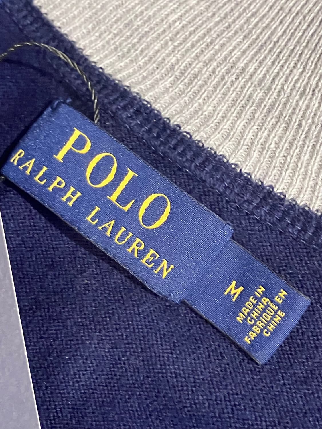 폴로 랄프로렌 자수 로고 폴라 가디건 네이비 M  #csz4154 상품이미지4