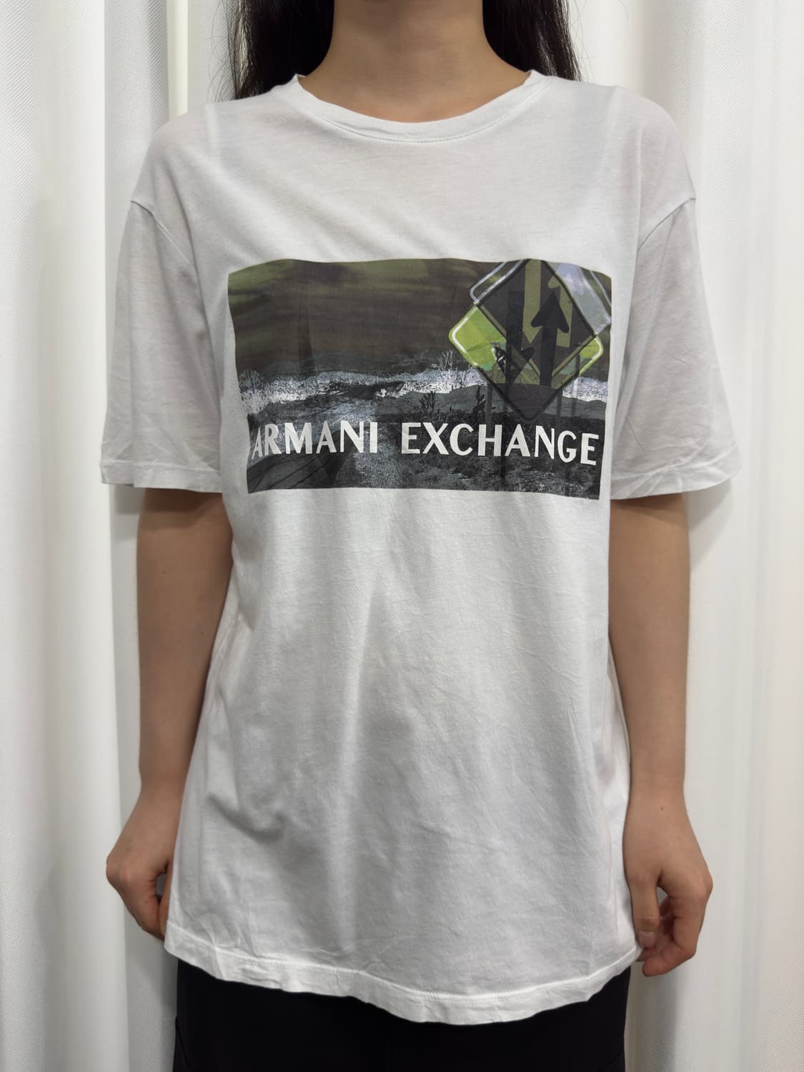 armani exchange printing tshirt 상품이미지1