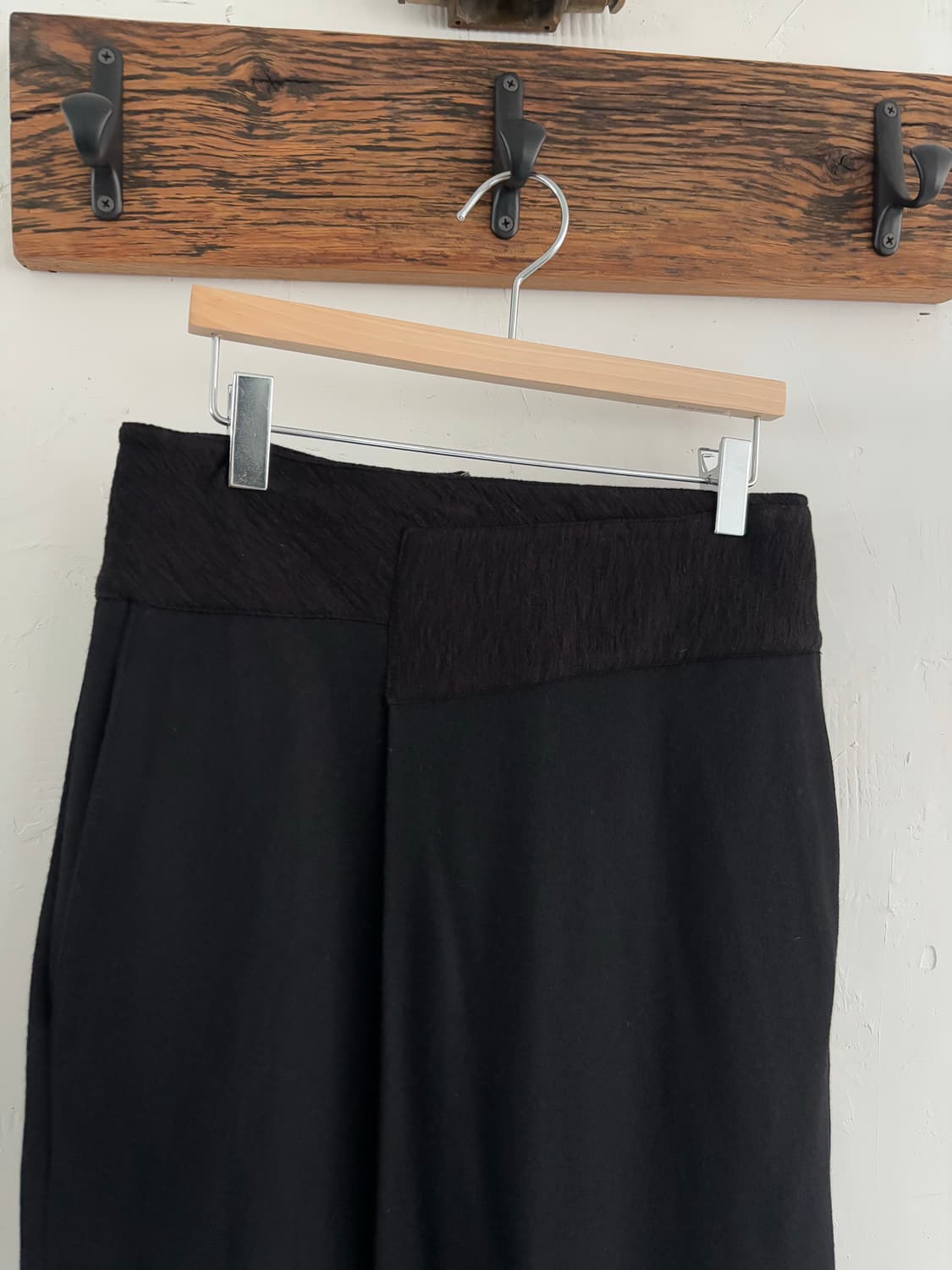 Helmut Lang 헬무트랭 블랙 미디 스커트  상품이미지5