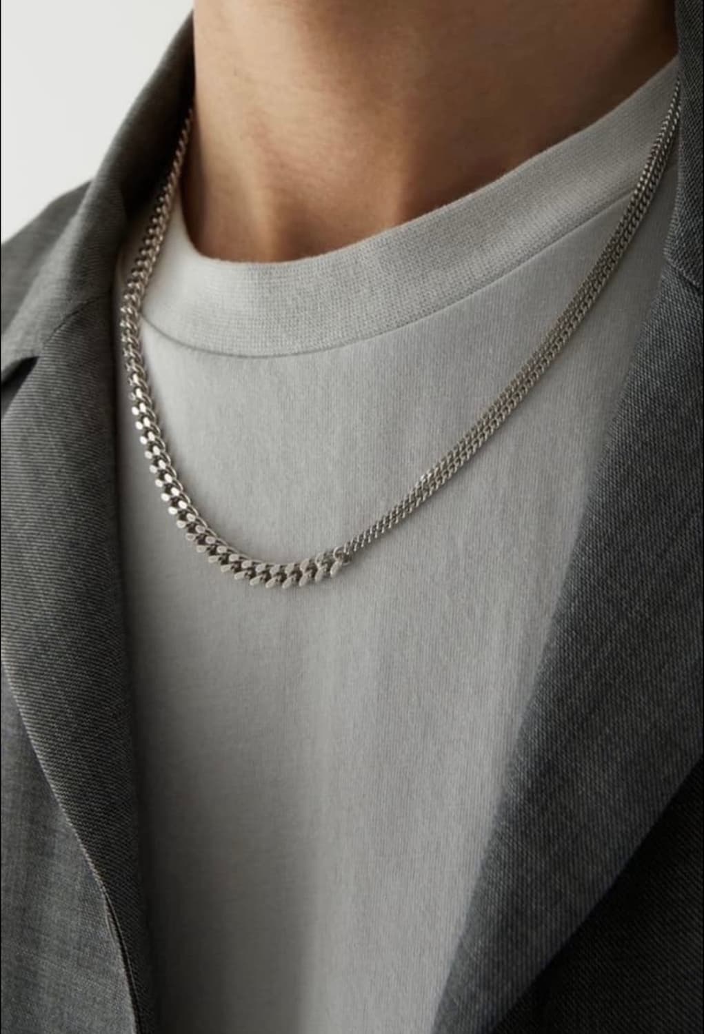 코스 cos 체인 네크리스 실버 목걸이 상품이미지1