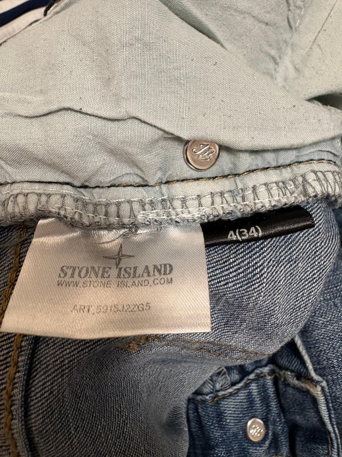 스톤아일랜드 데님팬츠 상품이미지3