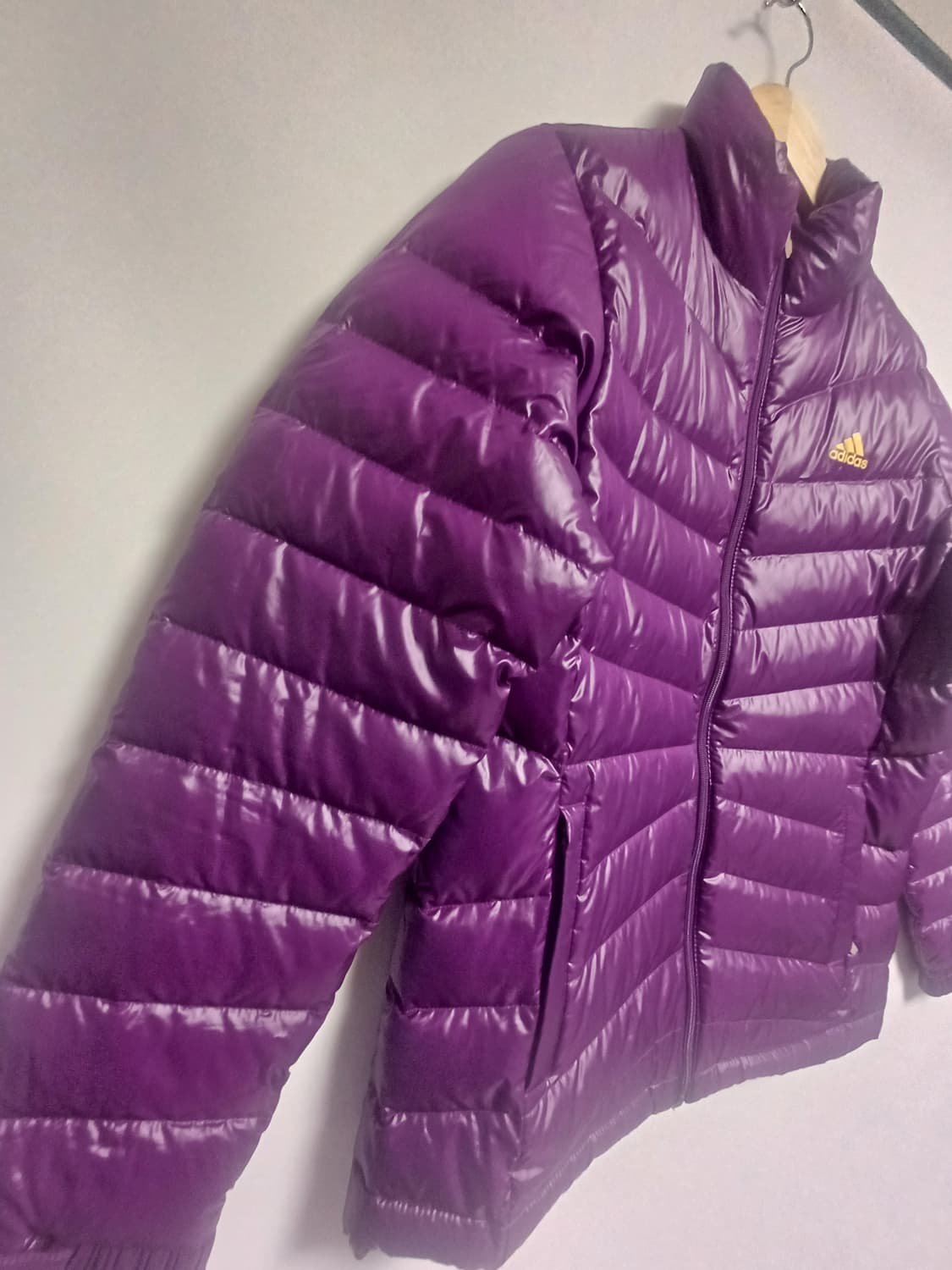 Adidas Vintage Goose Down Jacket - Purpl 상품이미지4