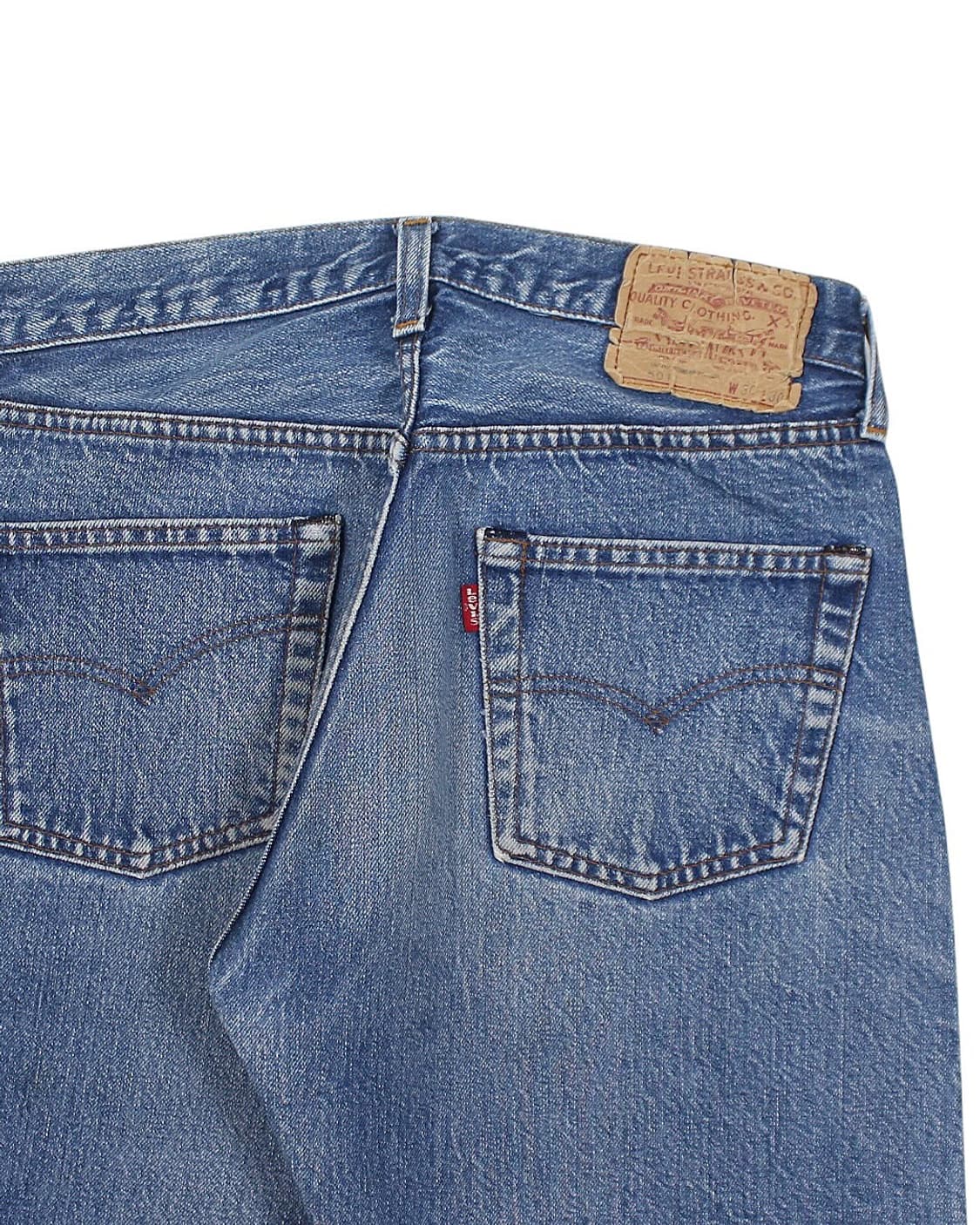 1982 USA 리바이스 501 셀비지 66후기 데님 팬츠 빈티지 미국제 상품이미지3