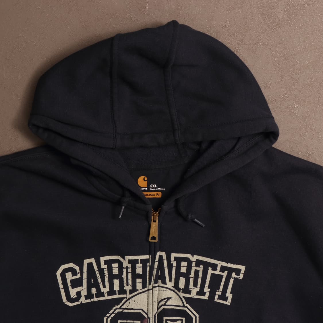 칼하트 헤비코튼 프린팅 후드집업 A1724 상품이미지2