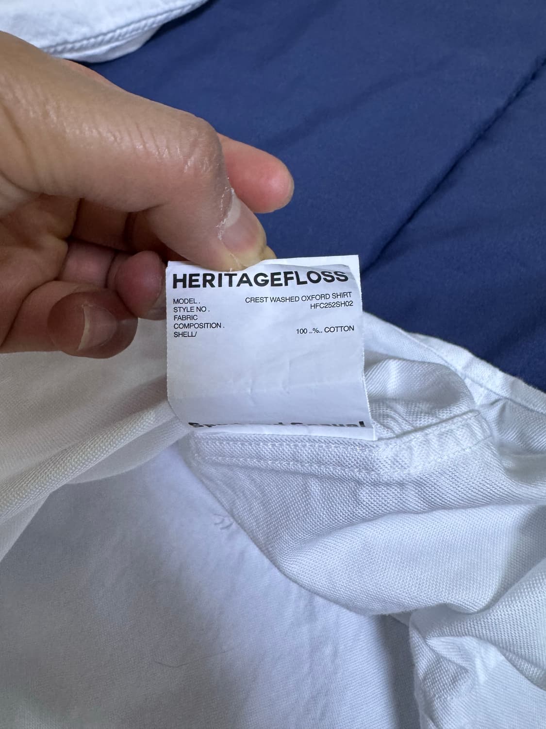 헤리티지플로스 옥스포드 셔츠 (S) 상품이미지5