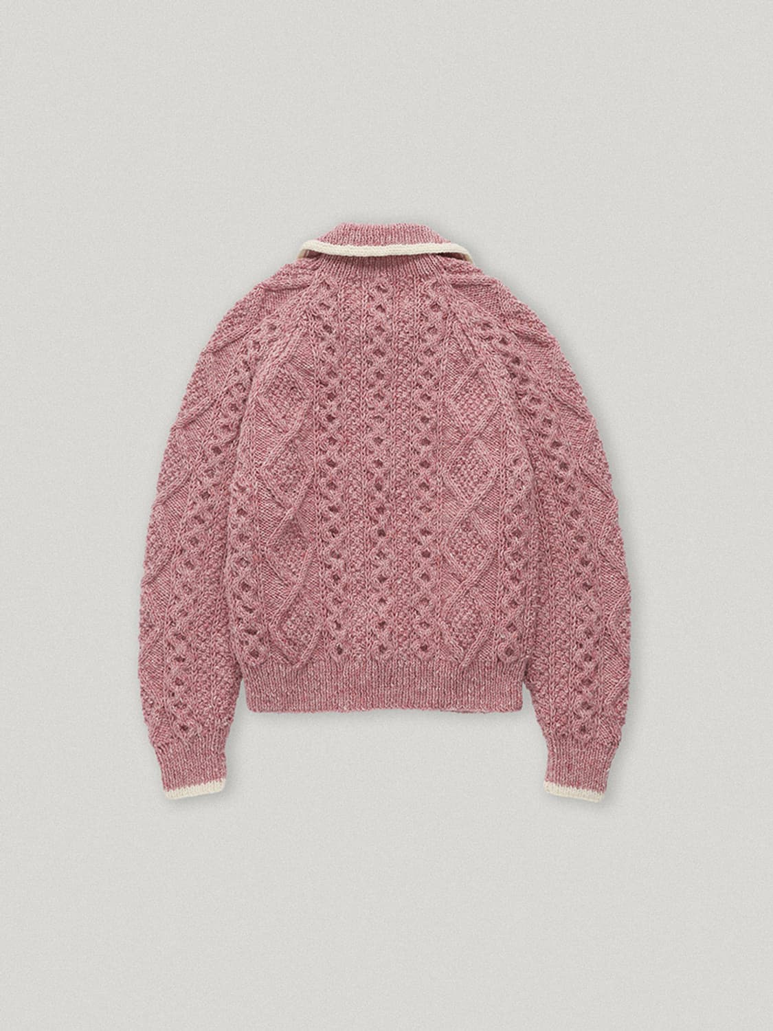 스무드무드 로즈우드 지퍼 가디건 by 아테나디자인 상품이미지2