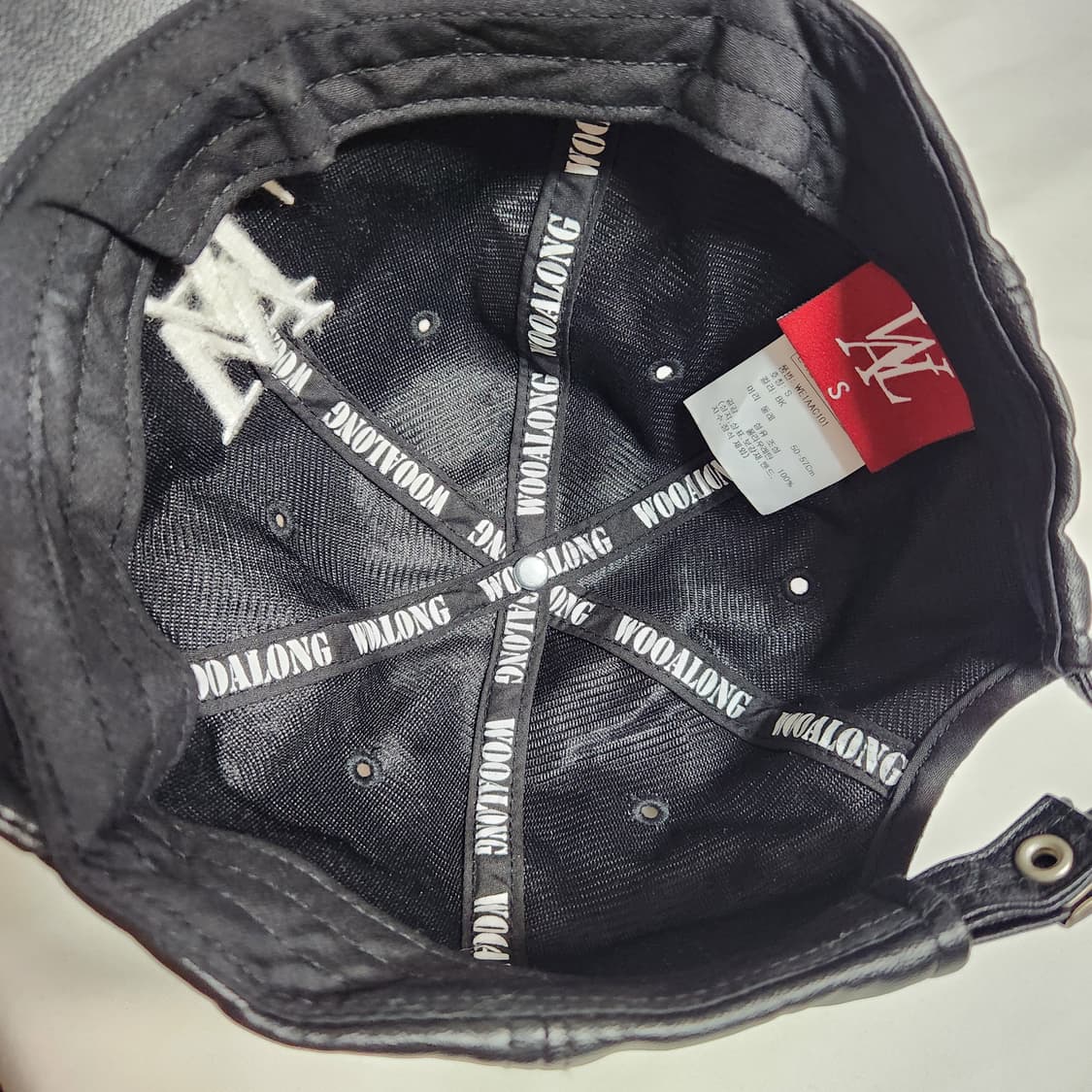 H922 [S] 우알롱 유광 캡 모자 상품이미지5