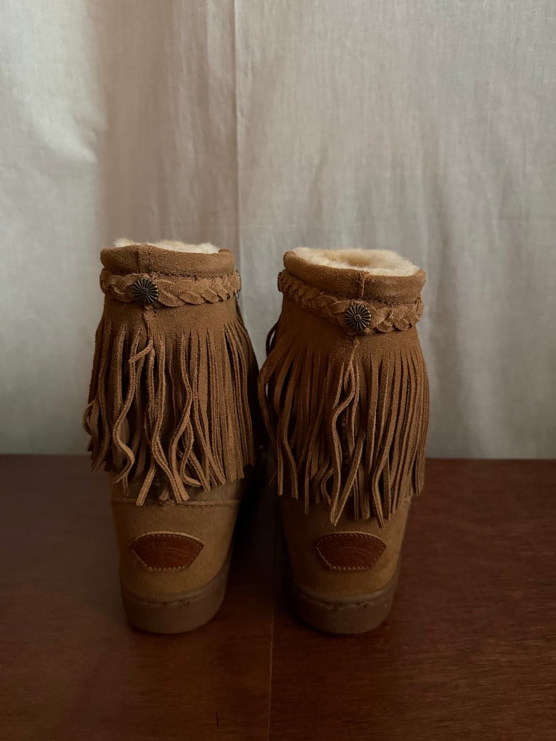 MINNETONKA fringe suede boots 상품이미지6
