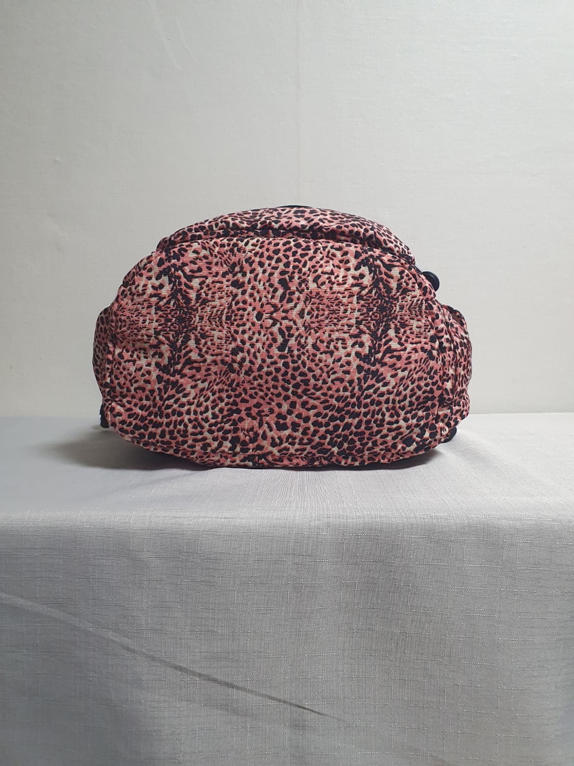 키플링 레오파드 패턴 백팩 핑크 블랙 포인트 상품이미지6