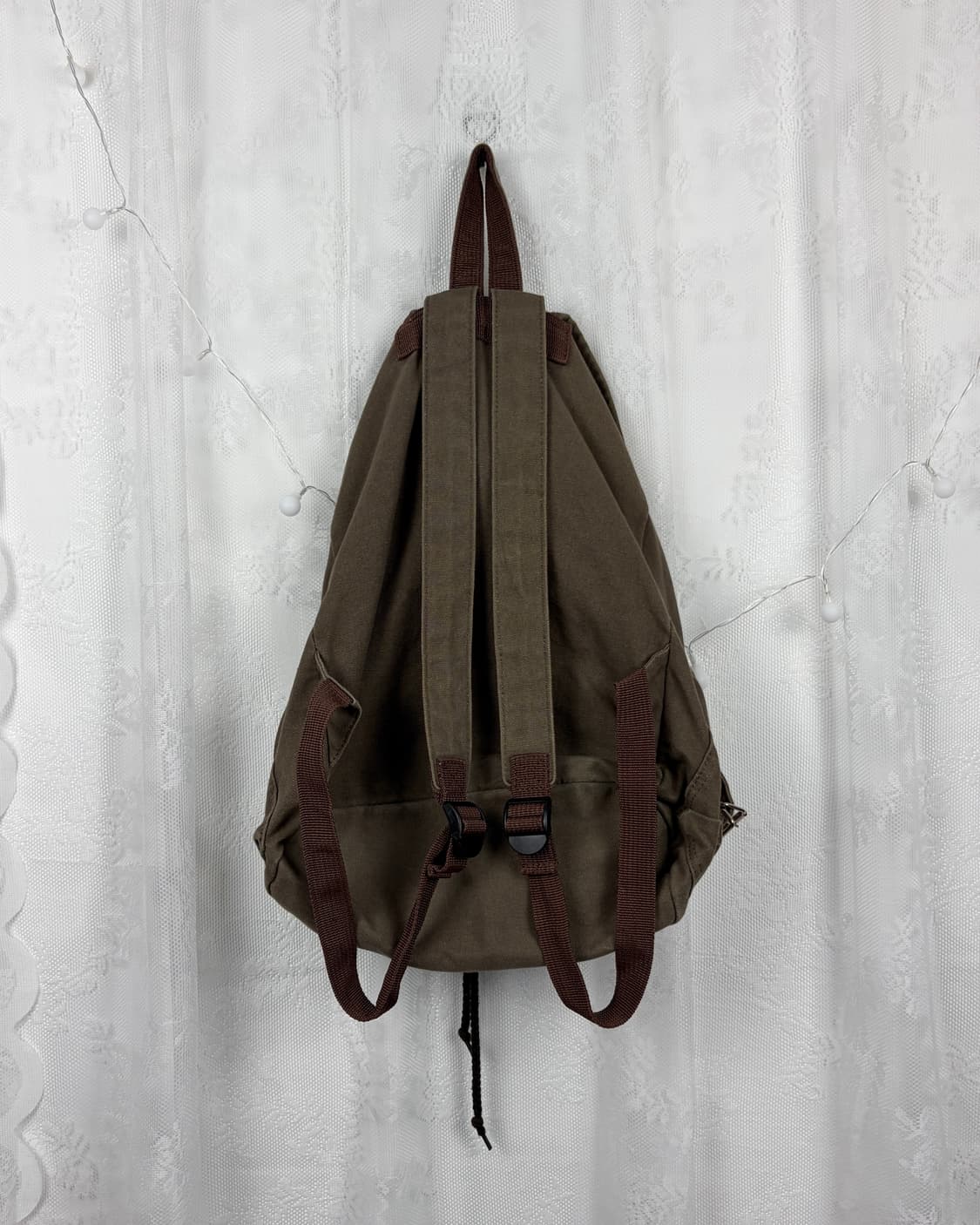 Vintage Utility Canvas Backpack 상품이미지5