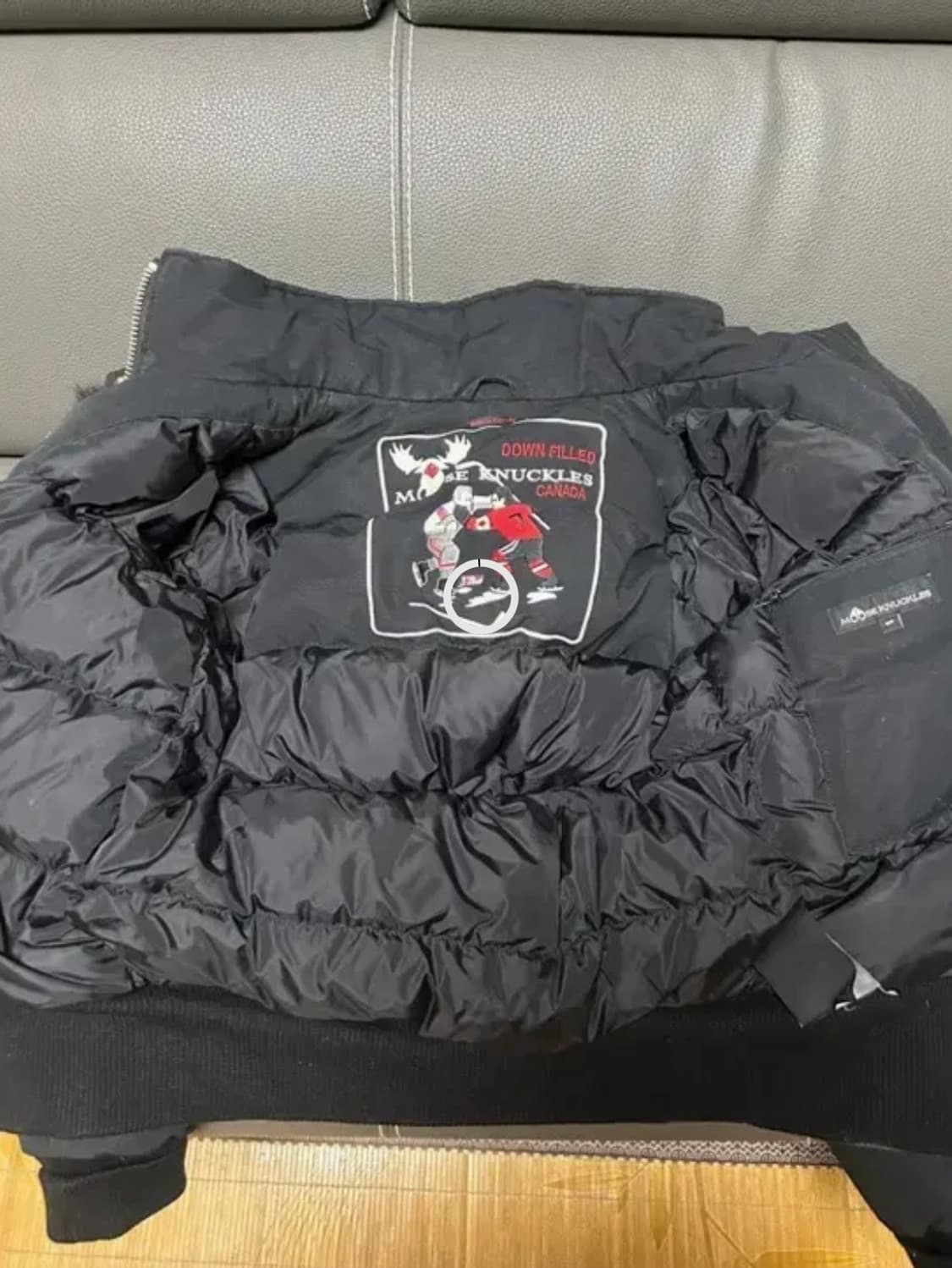 무스너클 봄버 숏패딩 상품이미지2