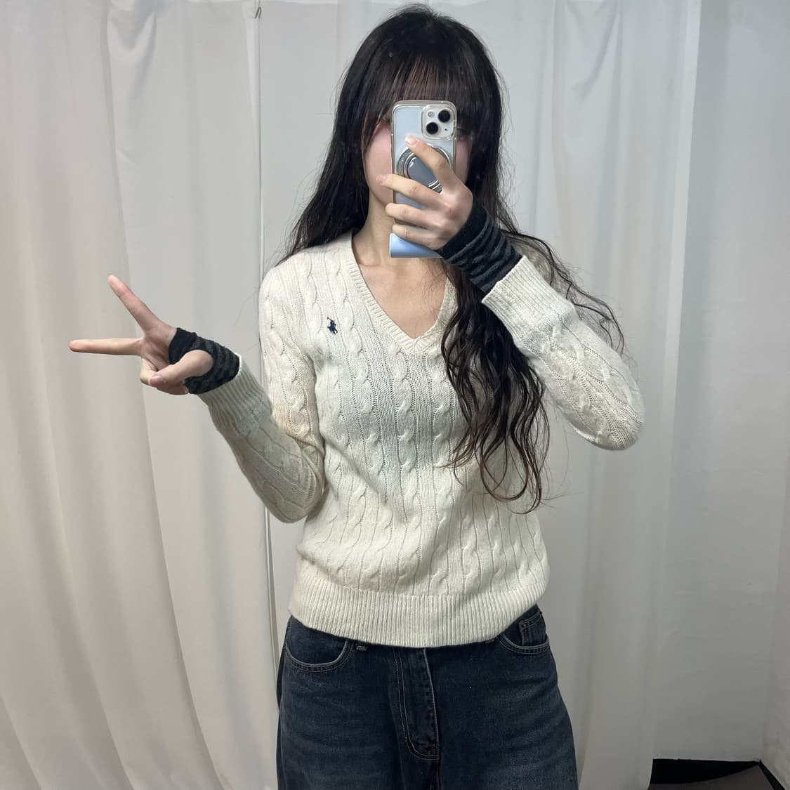 Polo Ivory Knit 상품이미지2