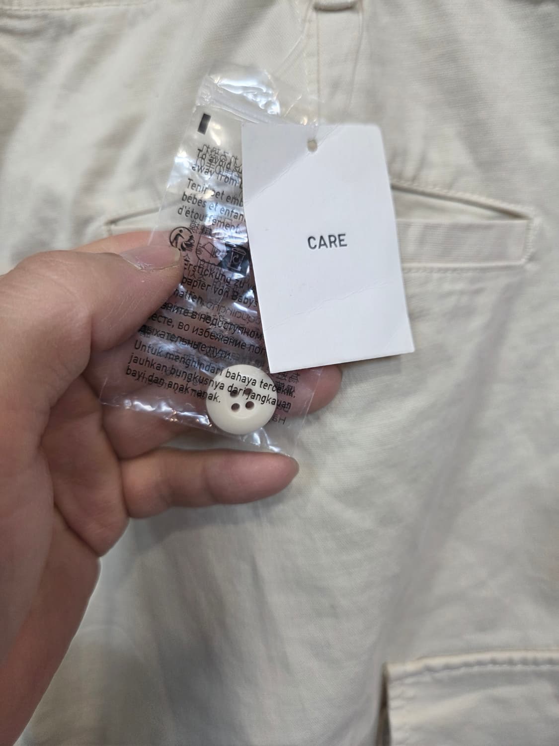 유니클로 스트링 카고팬츠 L 대략 33 34 상품이미지3