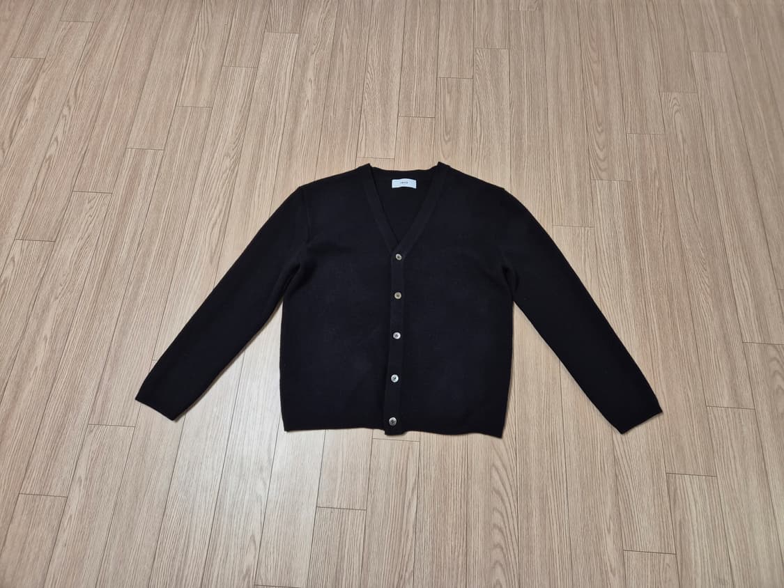 엘무드 세미오버 가디건 블랙 44 사이즈 상품이미지3