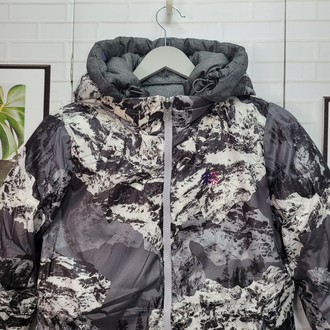 코오롱스포츠 700필파워 구스다운 양면 후드 패딩 자켓 90사이즈 상품이미지6