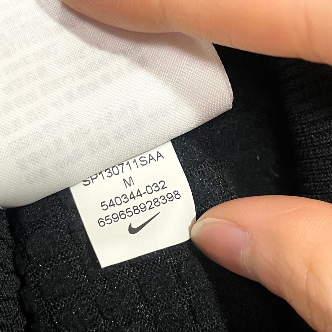 나이키 차콜 레이어드 블루종 여성M 상품이미지8