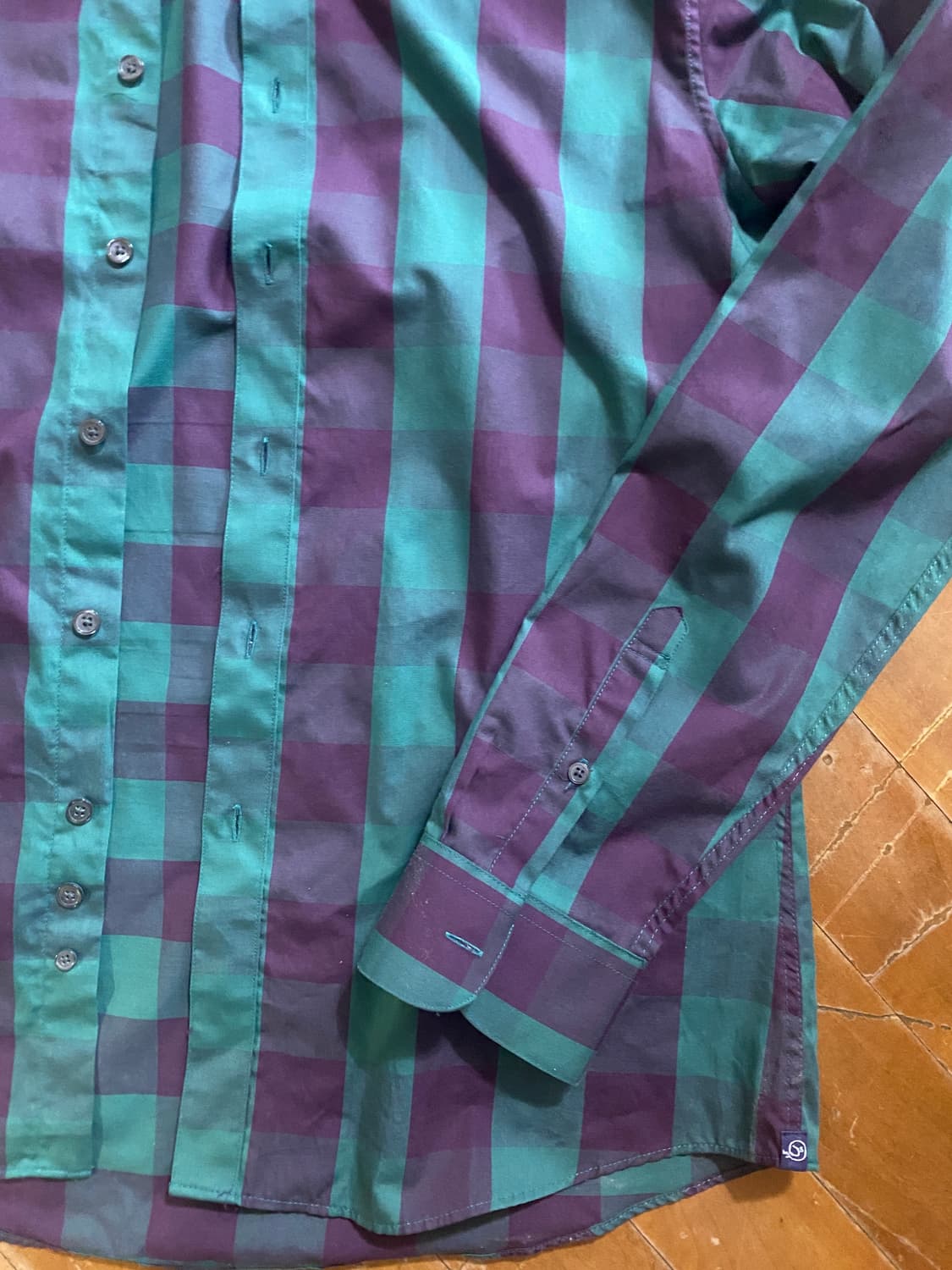 질바이질스튜어트 체크 셔츠 XL (100) 상품이미지3