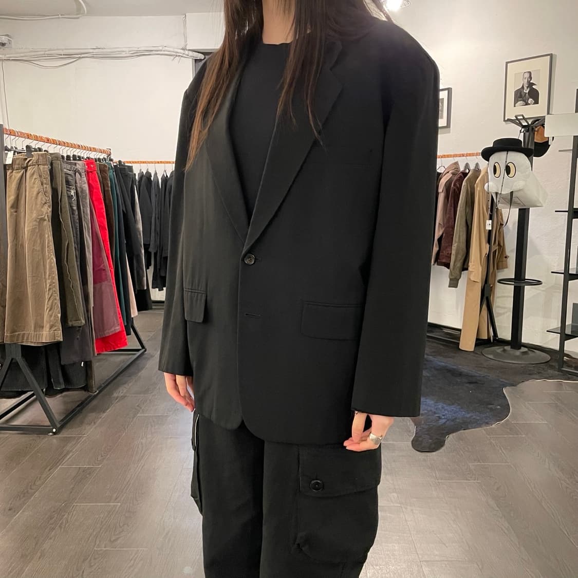 꼼데가르송 옴므플러스 오버사이즈 블레이저 상품이미지4