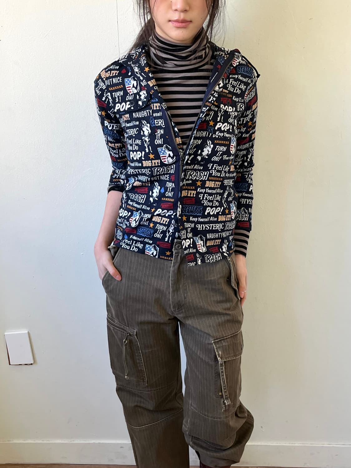 히스테릭글래머 팝아트 후드자켓 상품이미지4