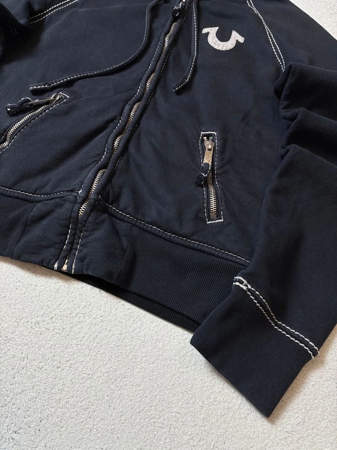 트루릴리젼 00's 밀레니엄 스티치 멕시코 후드 집업 PN7397 상품이미지4