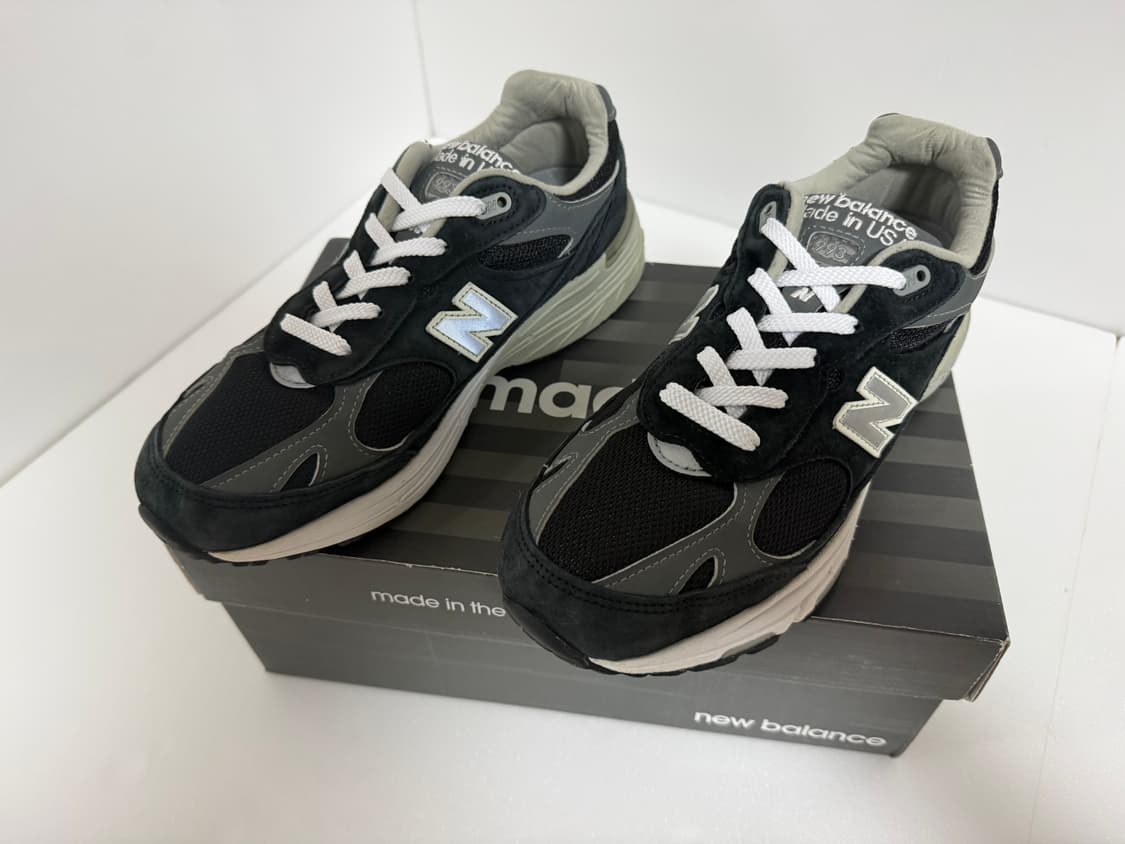 [W255] 뉴발란스 993 메이드인 USA B 블랙 상품이미지3