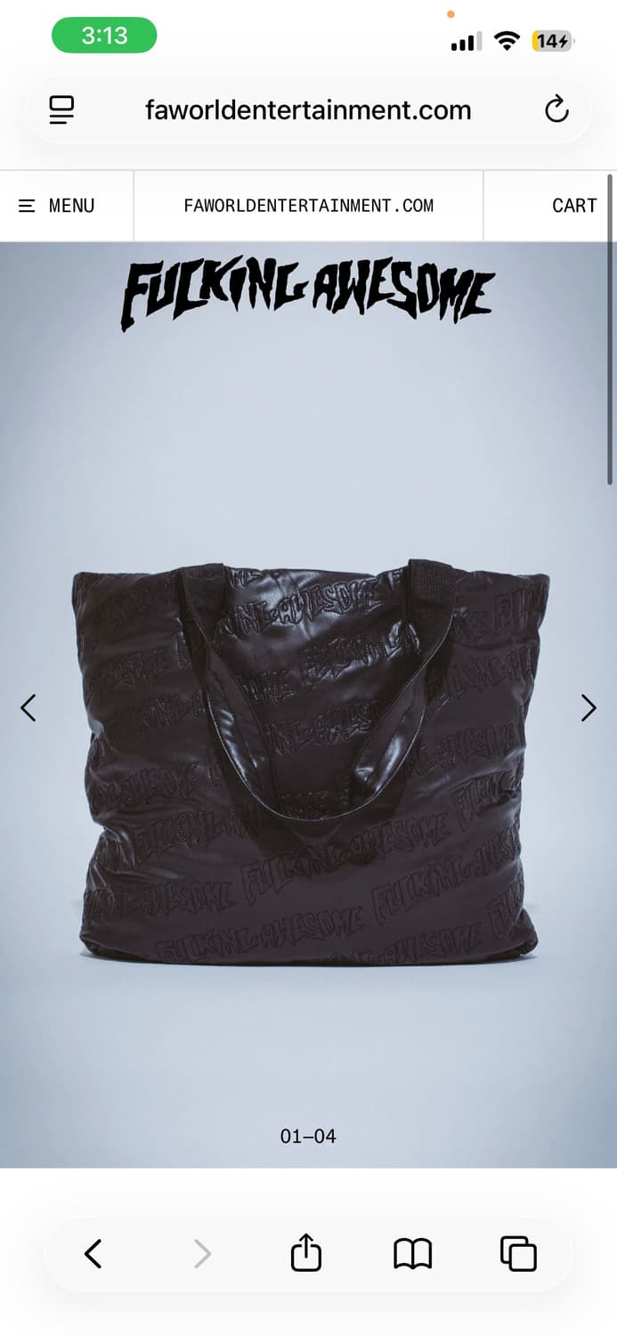 퍼킹어썸 토트백 구매합니다 상품이미지1