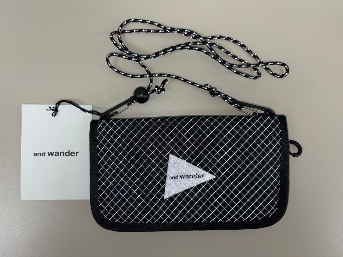 [무료배송]앤드원더 립 파우치 블랙 신품 사코슈 상품이미지2