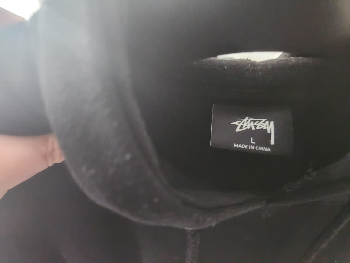 스투시 오사카 후드 블랙 L 상품이미지3