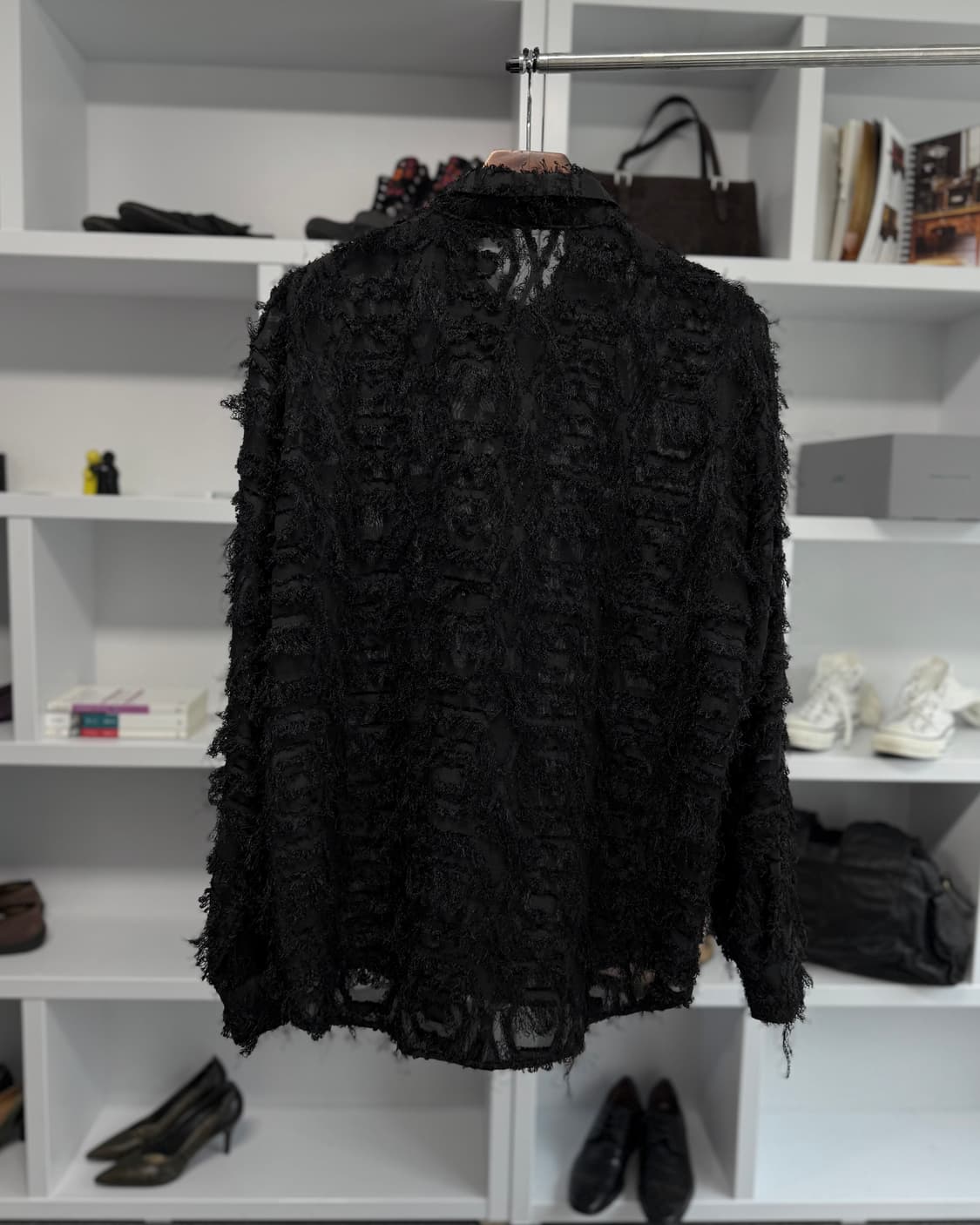 빈티지 시어 프린지 셔츠 상품이미지4