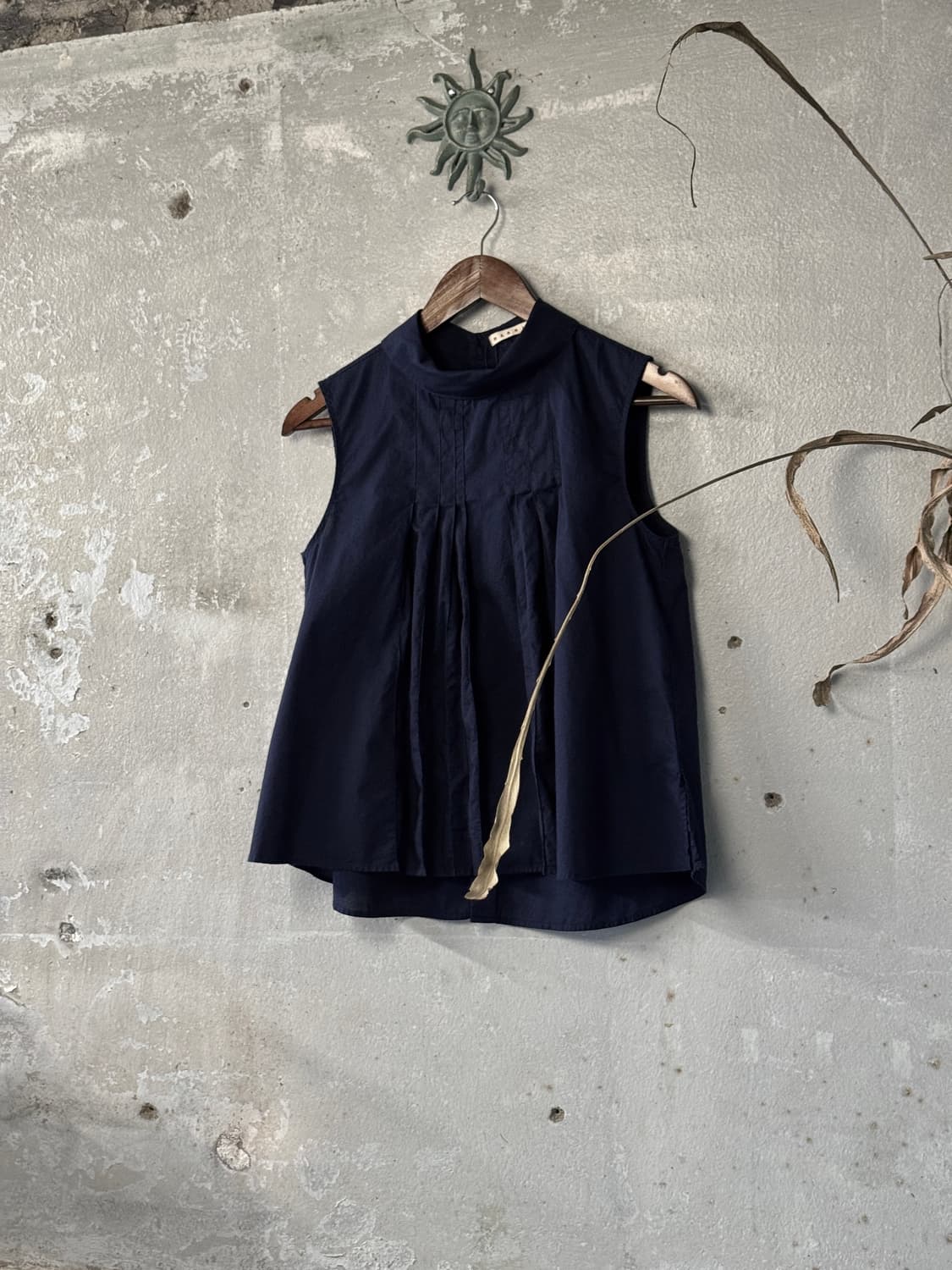 44-55) Uniqlo x MARNI Pleated Sleeveless 상품이미지1