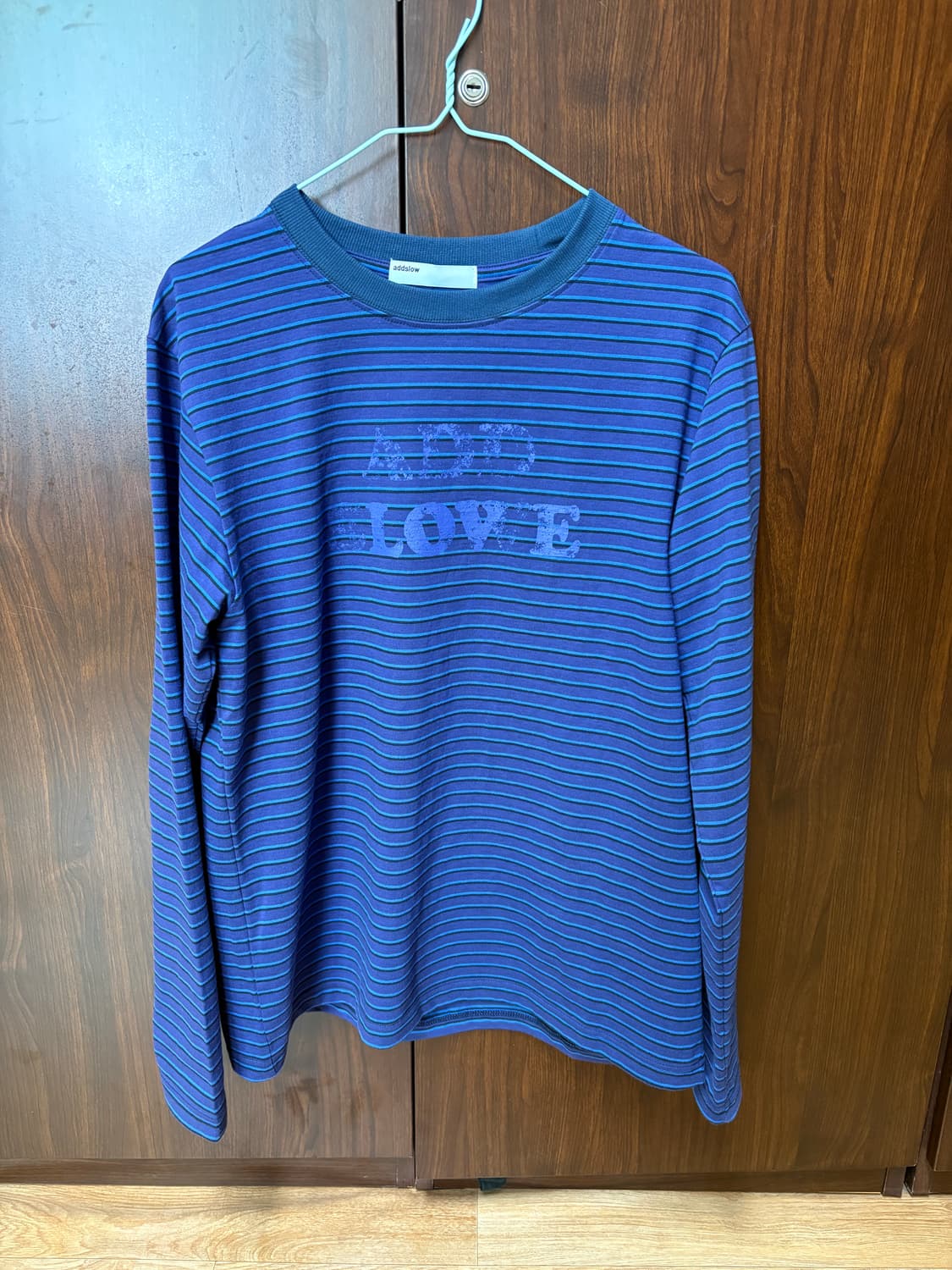 애드슬로우 스트라이프 롱슬리브 상품이미지1