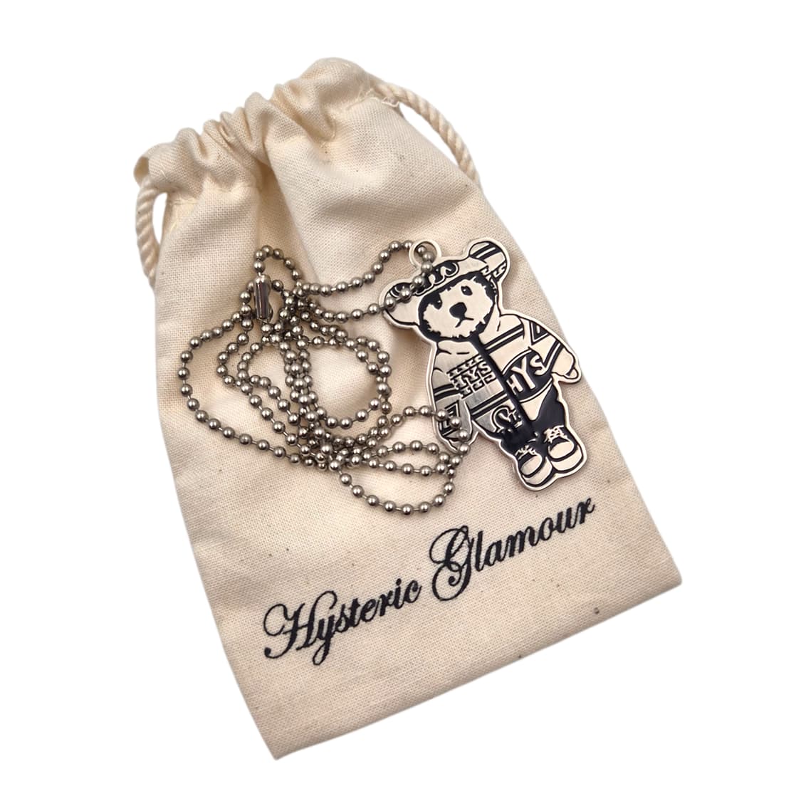 00s 히스테릭글래머 테디베어 볼 체인 목걸이 상품이미지2