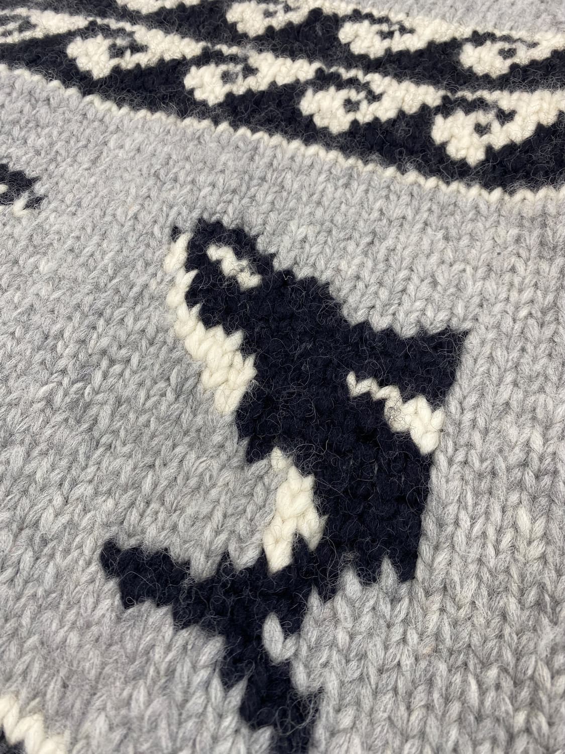 Killer Whale 헤비울 코위찬 풀오버 스웨터 상품이미지7