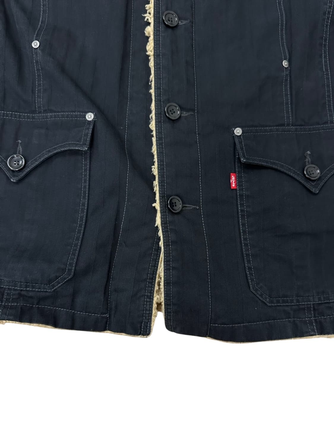 00s 리바이스 덱자켓 블랙 (L)  상품이미지4