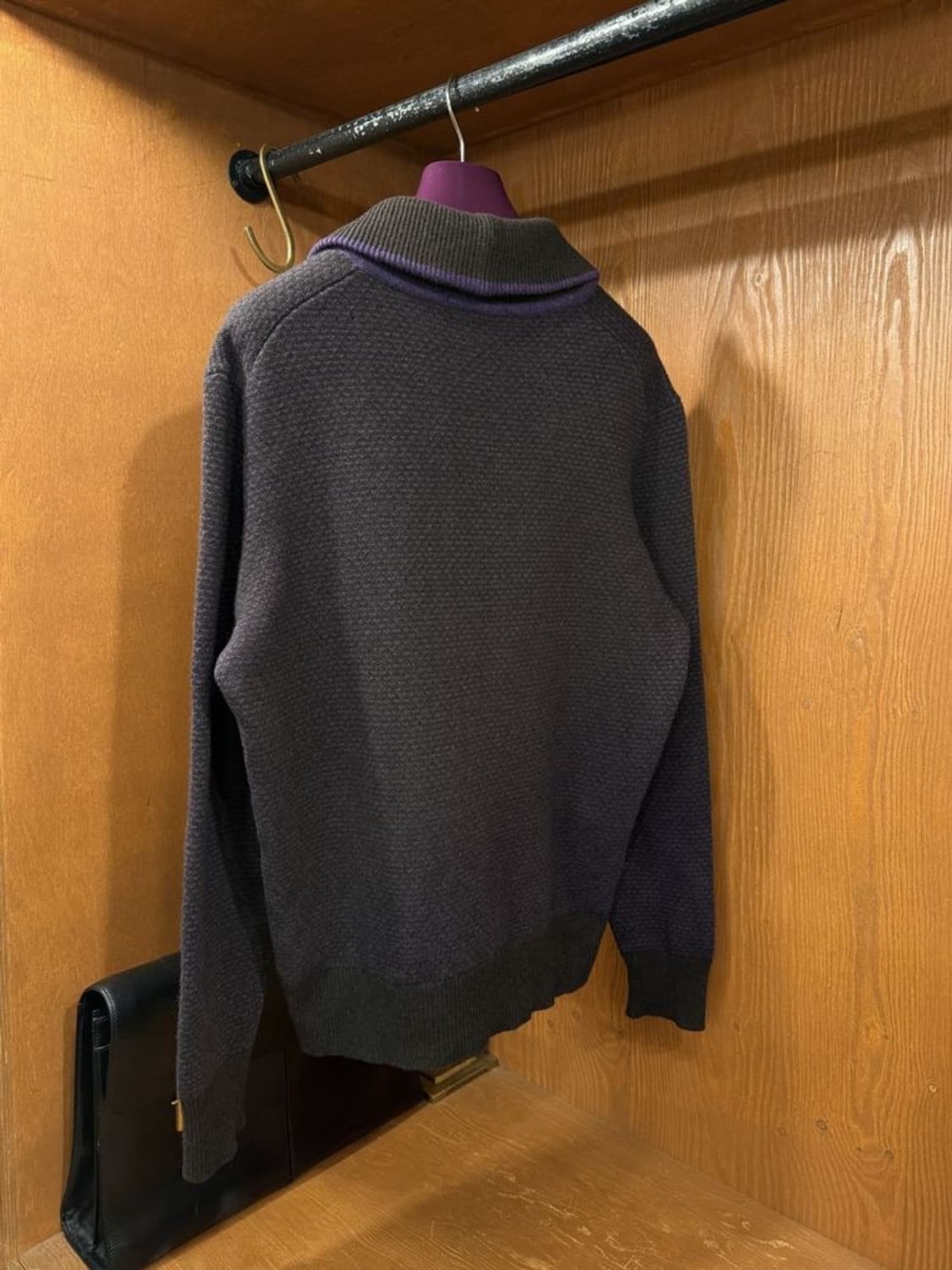 듀퐁 숄칼라 니트 상품이미지4