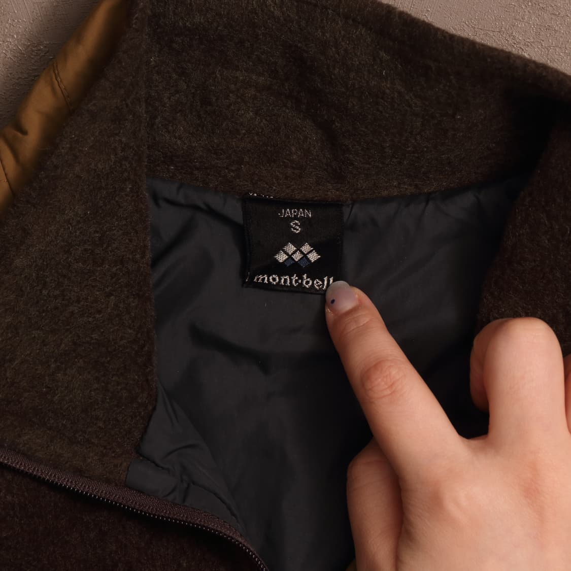 몽벨 재팬 클리마 울 플리스 집업자켓 A1390 상품이미지3