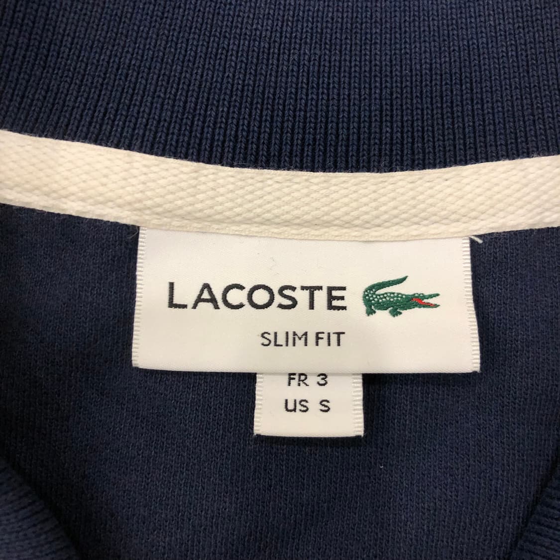 S 라코스테 반집업 카라 티셔츠 상품이미지3