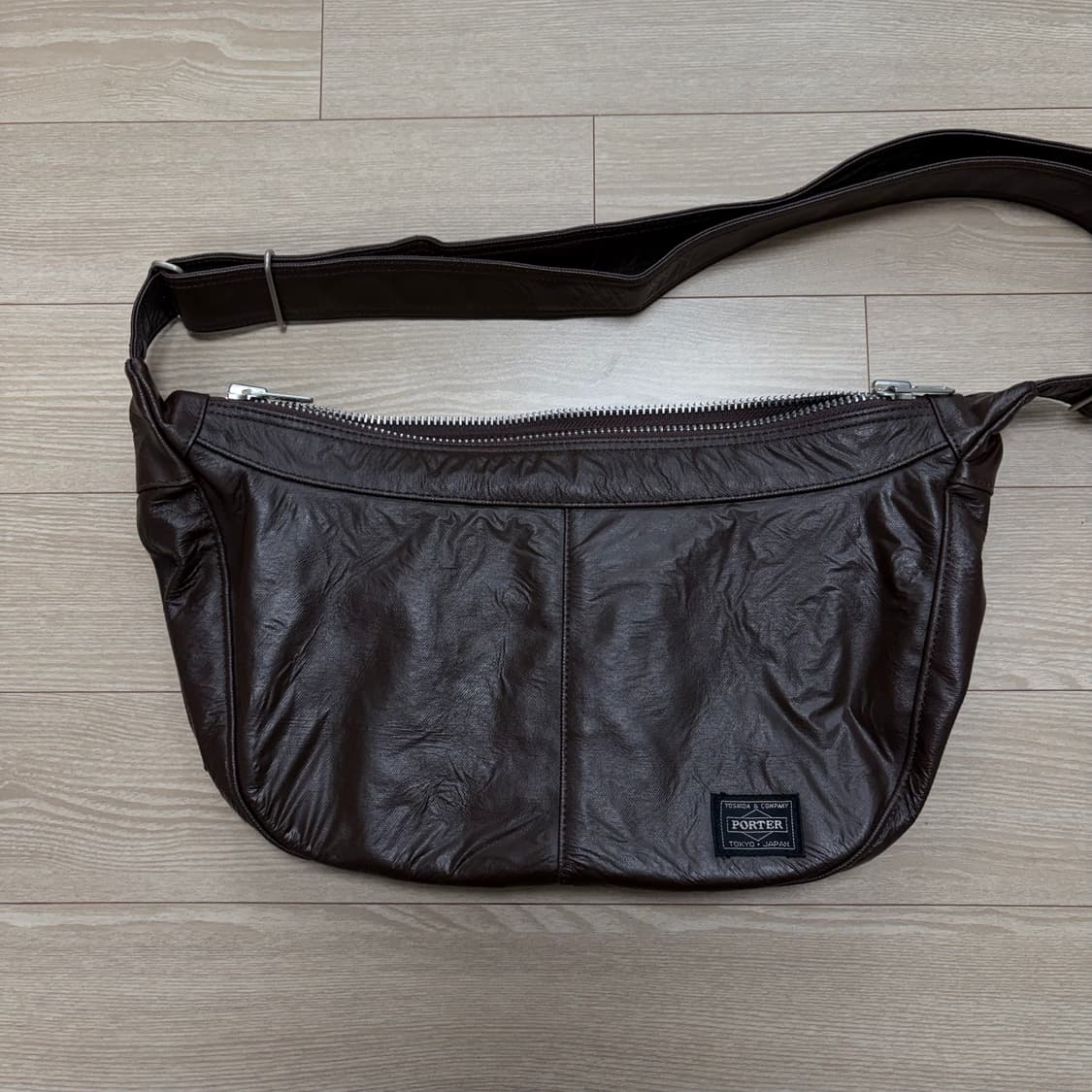 요시다포터 프리스타일 크로스백 브라운 S (707-07186) 상품이미지1