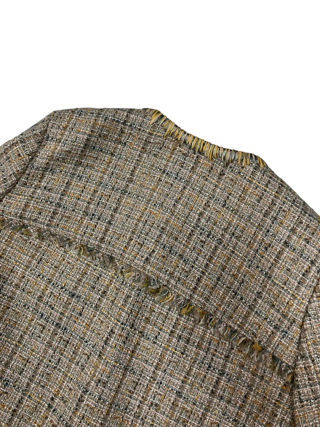 나이스클랍 트위트 체크 가디건 S 상품이미지4