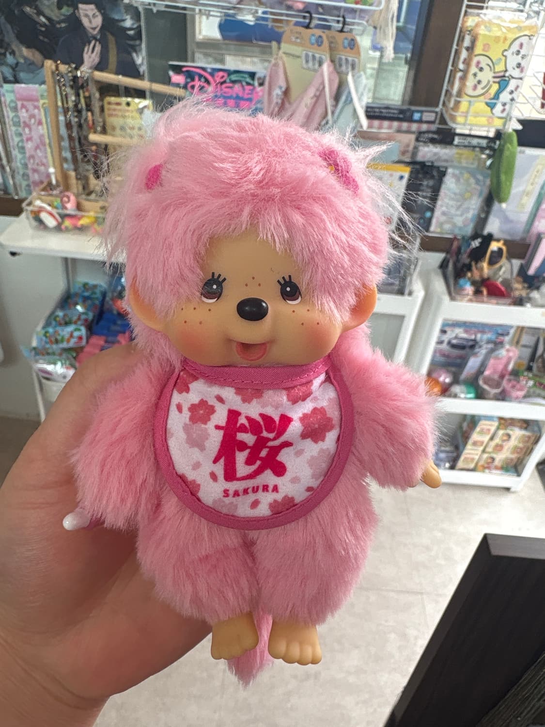 신상 몬치치 인형 키링 벚꽃 상품이미지1