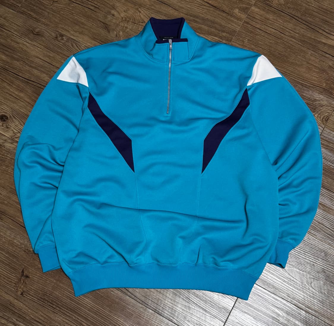 써미 올드스쿨 빅사이즈 반집업 져지 상품이미지2