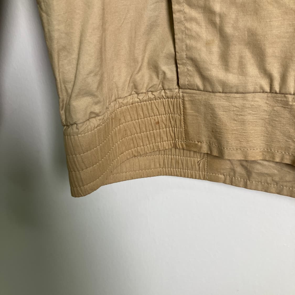 버버리 베이지 코튼 블루종 자켓 상품이미지9